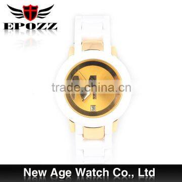 Newest waterproof fashion watch top brand individual mk silicone watch