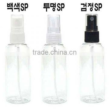 Spray cap PET bottle 100ml Clear