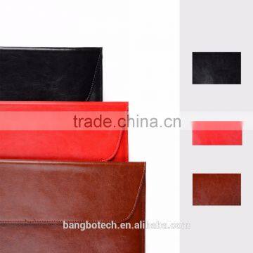 2016 Luxury Classical Mini/ultra-thin Envelope Crazy Horse PU Cover Sleeve for Apple MacBook Air 11 13 15 photo-6