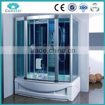 2016 new Constar Complete shower room round shape aluminium alloy frame complete shower room