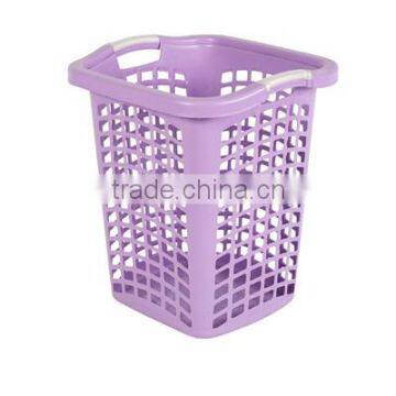 FLB 492S Plastic Handles Square Laundry Basket