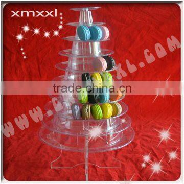 Plastic Plastic Macaron Tower High Quality Macaron Stand photo-2