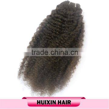 Cambodian Kinky Curly Hair Weaves No Tangle No Shedding Virgin Remy Hair photo-6