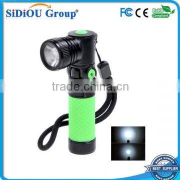 rechargeable plug in flashlight portable emergency led flashlight