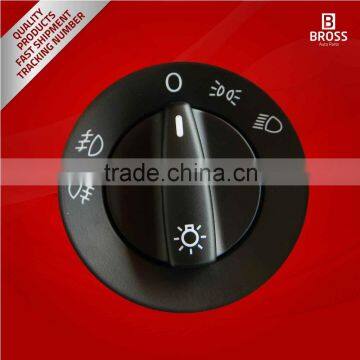 Headlight Control Switch Knob for VW Seat Skoda: 1C0 941 531A