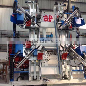 Plastic window and door four corner welding machine CNC