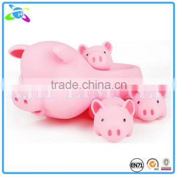 Pig Floating Family Set Bath Toy