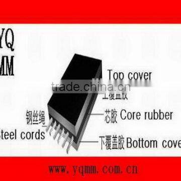 Fabric flame retardant rubber conveyor belt PVC/PVG