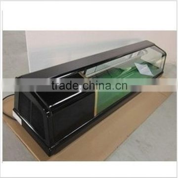 sushi refrigerator factory OEM 1.2m 1.5m 1.8m 2m single layer refrigerated sushi showcase