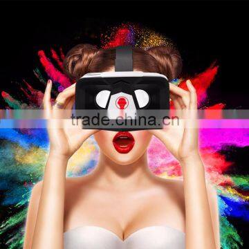 Light Mini 3D VR Glasses Plastic Google Cardboard photo-2
