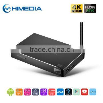 China Manufacturer HIMEDIA H8 Android 5.1 tv Box Octa Core 64 Bit 4K UHD 3D OTA Octa Core SET TOP BOX photo-2