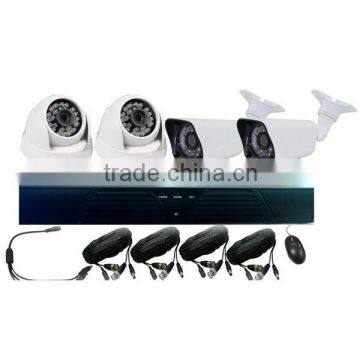 HD 720P Full D1 4ch AHD Kit, 4channel P2P AHD DVR Kit h.264 DIY DVR kit