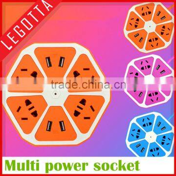 Home Use High Quality Protector USB Outlet Commercial Universal Power Socket