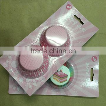 High quality good packaging custom design baking cup