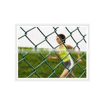 Cheap pvc coated chain link fence,galvanized Chain link fencing