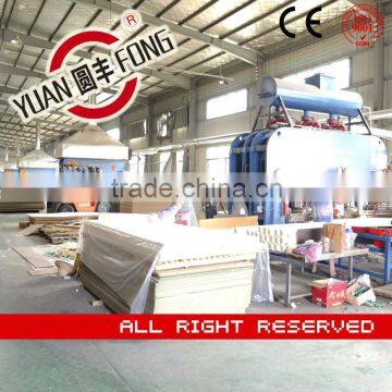 Melamine Faced Particle Board Hot Press Laminate Line