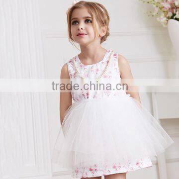 Hote selling summer spring kids dressing princess dress