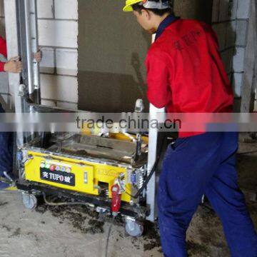 Tupo 8 e-Control Auto construction machinery cement wall plastering machine/ single or three phase