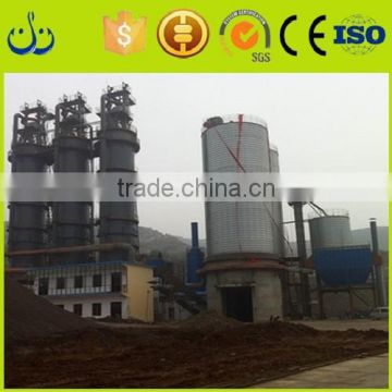 High efficient energy saving vertical shaft lime kiln 100~300TPD