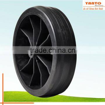 878PP Yanto plastic wheel hollow plastic mower lawn mower wheel for gardening