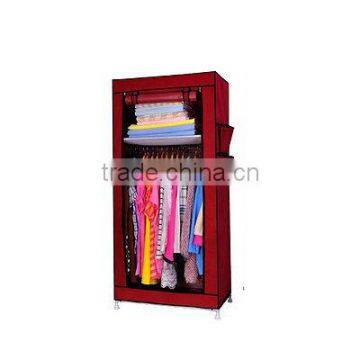 New Reinforced Bold Clothes Wardrobe Waterproof Portable Closet Fabric Armoire