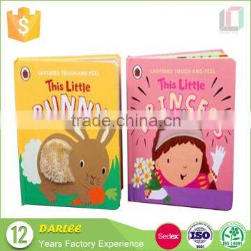 Children board hardcover custom coloring children story book printing