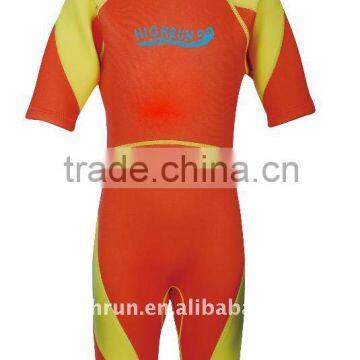 (New Arrival)Neoprene Shorty Sleeve Surfing Wetsuit For Kids