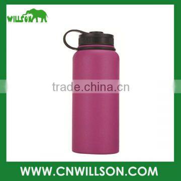 Double wall stainless steel vacuum tumbler