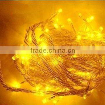 10 meter yellow color led twinkle light led chrismas light