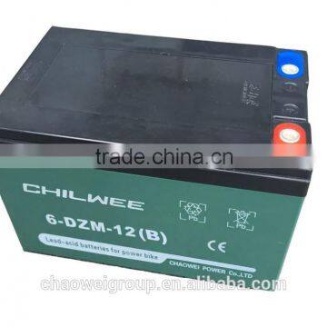 CHILWEE 6-DZM-12 B Silicone gel battery for electric scooters and electric medical devices