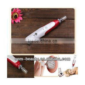 Newest electric dermaroller with replaceable head