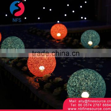 Hot Selling Large Rattan Ball Bedroom Decorative Fancy Light Ball Decorative Light