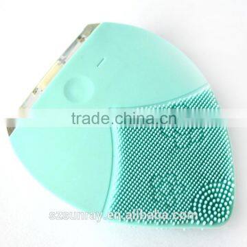 Face Machine Electric Stimulation Silicone Face Exfoliate Brush photo-3