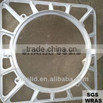 EN 124 ductile cast iron manhole cover(60*60*3.5CM)