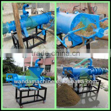 Screw Press Manure Water Separator Machine/poultry dung separating machine