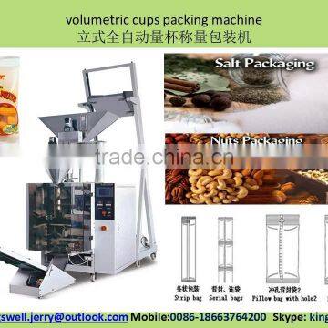 volumetric cups packing machine