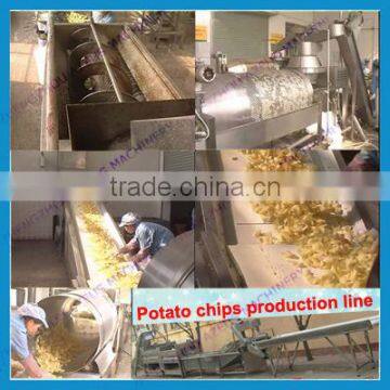 Full Automatic Frozen French Fries Maker/potato Chips Processing Machine photo-2