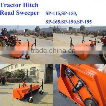 Tractor Hitch Nylon Brush walk behind sweeper