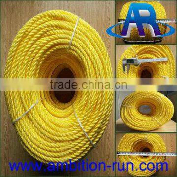 3 Strands PP PE Tiger Rope Twist Cord