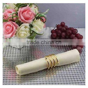 High quality Metal iron Napkin rings