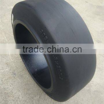 Standard Press on Solid Cushion Tyre Industrial Forklift Tyre 16x7x10 1/2 photo-2