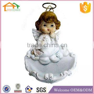 Factory Custom made home decoration polyresin decorated funny candles