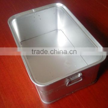 Maritime seafood transfer container box, fisheries storage container, basket