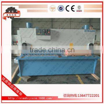 CNC Large Guillotine Shearing Machine hydraulic Plates Guillotine Shearing Machinery Q11K-6x2500