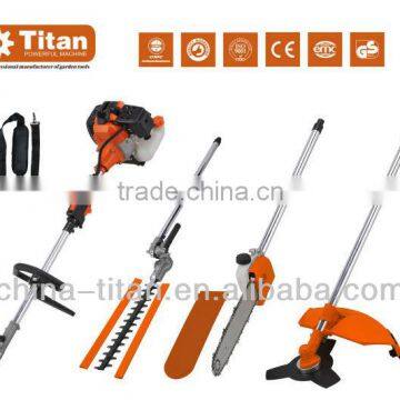 5 In1 Garden Multi Tools Brush Cutter, Hedge Trimmer, Strimmer, Chain Saw