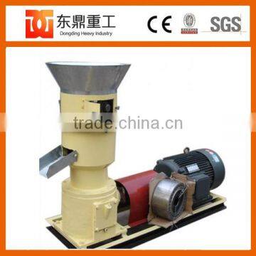 Low energy consumption flat die wood pellet machine/biomass pellets mill for sale