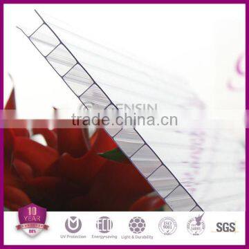 Factory Offered Transparent Color Easy Clean Hollow Polycarbonate Sheets 2100*5800/11800mm photo-3