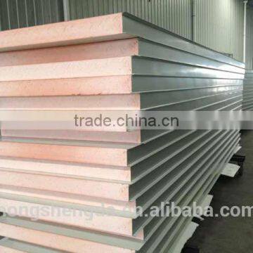 Low cost light weight color steel foam panel / wall panel construction materials