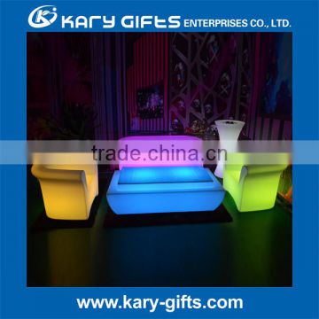 New year led bar table chair nightclub led furniture set mumbai led sofa