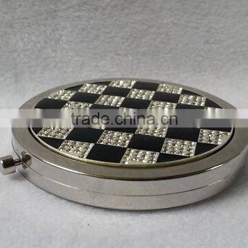 High Quality Compact Mirror With 312pcs Rhinestones photo-2